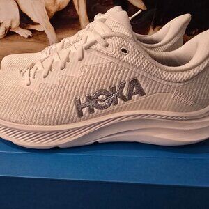 HOKA One One Solimar Running Shoes White 1123074 / WWH Mens US Size 11 NEW